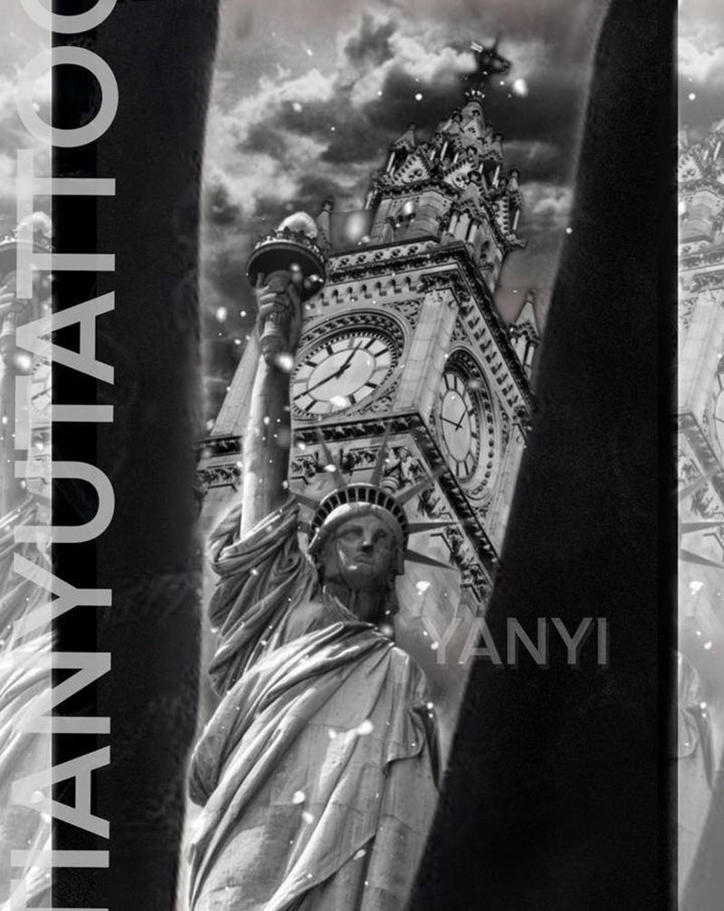 【手稿可约】写实纹身效果图纹身图片_欧美写实纹身图案