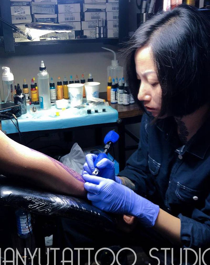 天予刺青今日工作☀️纹身图片_天予刺青纹身图案