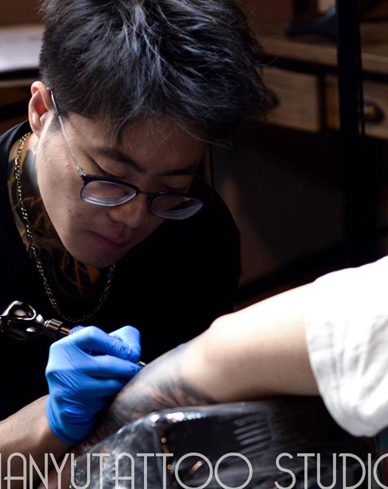 工作进行时☀️纹身图片_天予刺青纹身图案