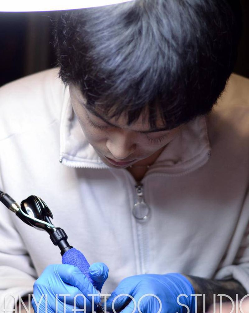 阳光明媚☀️开工纹身图片_天予刺青纹身图案