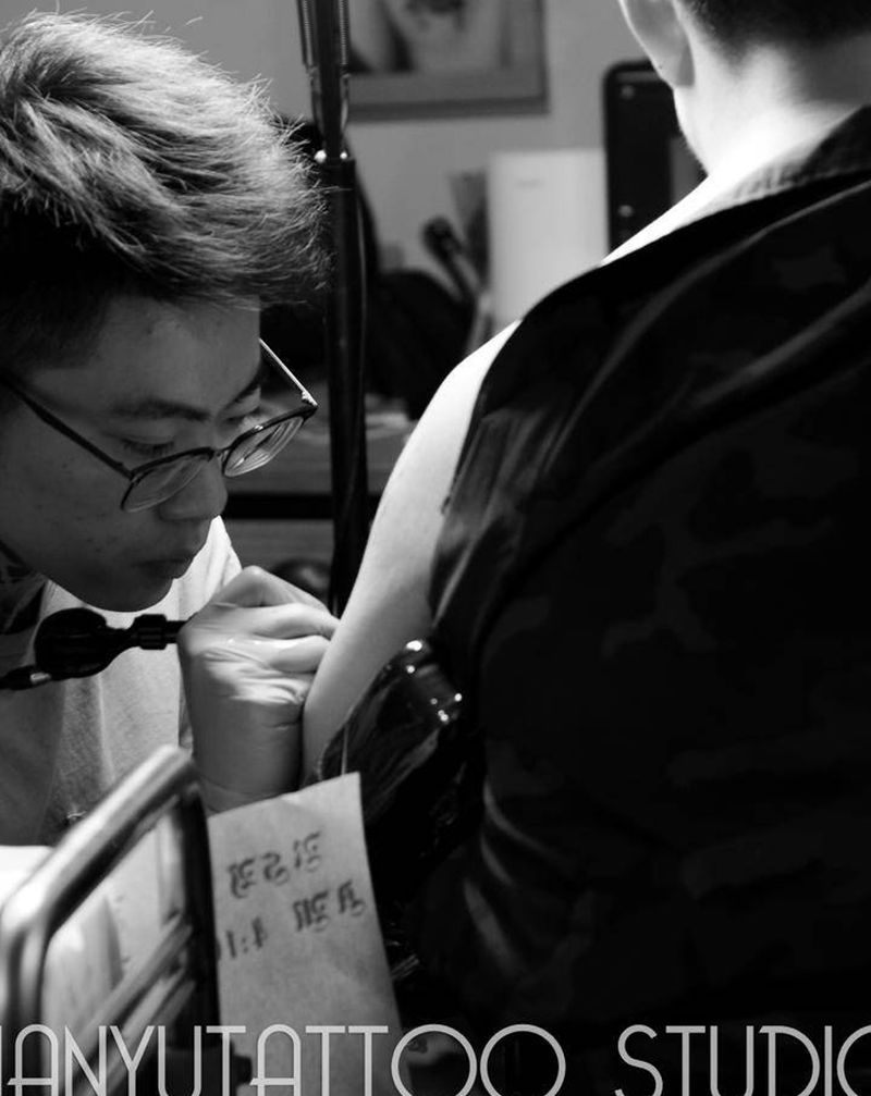 天予刺青日常工作记录纹身图片_天予刺青纹身图案