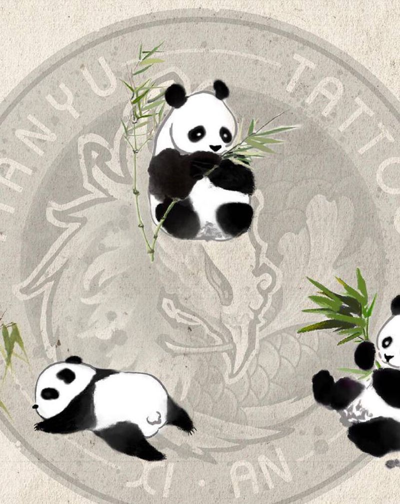 西安纹身|西安|天予刺青纹身图片_肩部水墨纹身图案