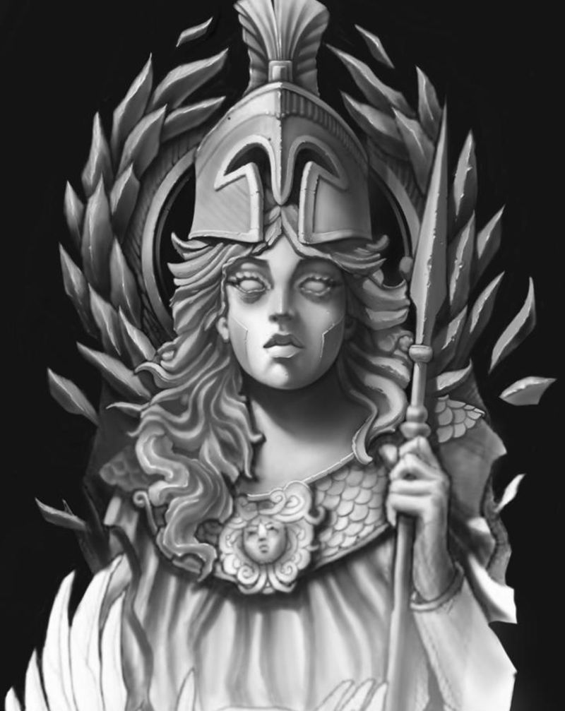 手稿设计上色纹身图片_欧美写实纹身图案