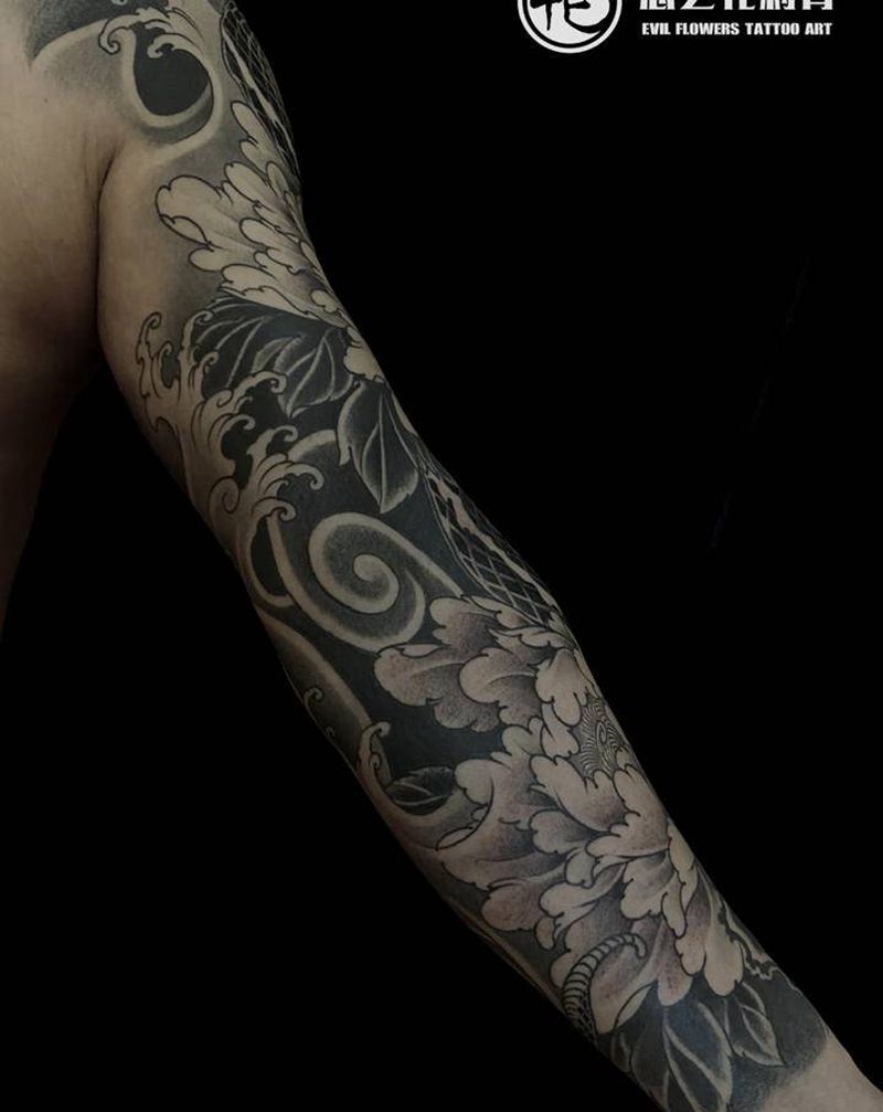 +纹身图片_手臂腿部新传统欧美写实纹身图案