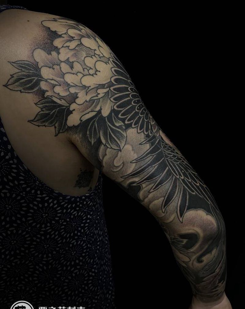 A纹身图片_手臂腿部欧美写实新传统纹身图案