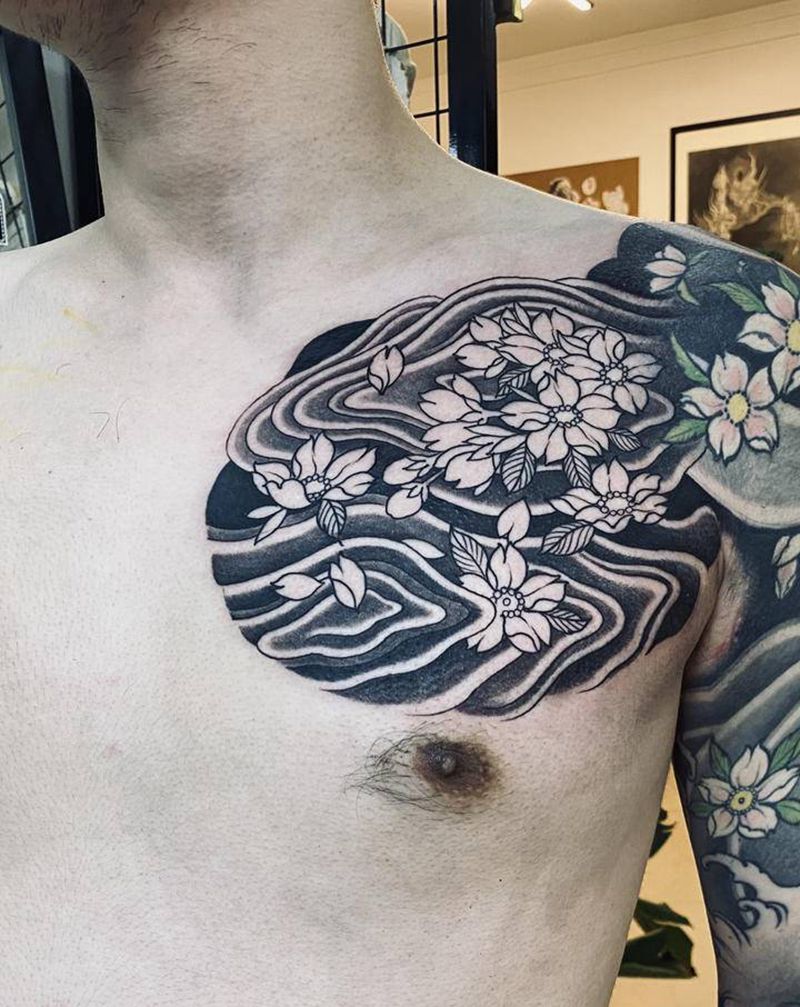 A纹身图片_腿部手臂新传统欧美写实纹身图案