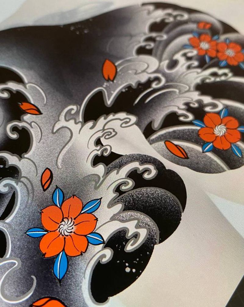 A纹身图片_腿部手臂新传统欧美写实纹身图案