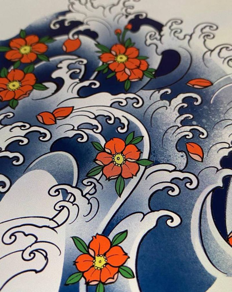 A纹身图片_腿部手臂新传统欧美写实纹身图案