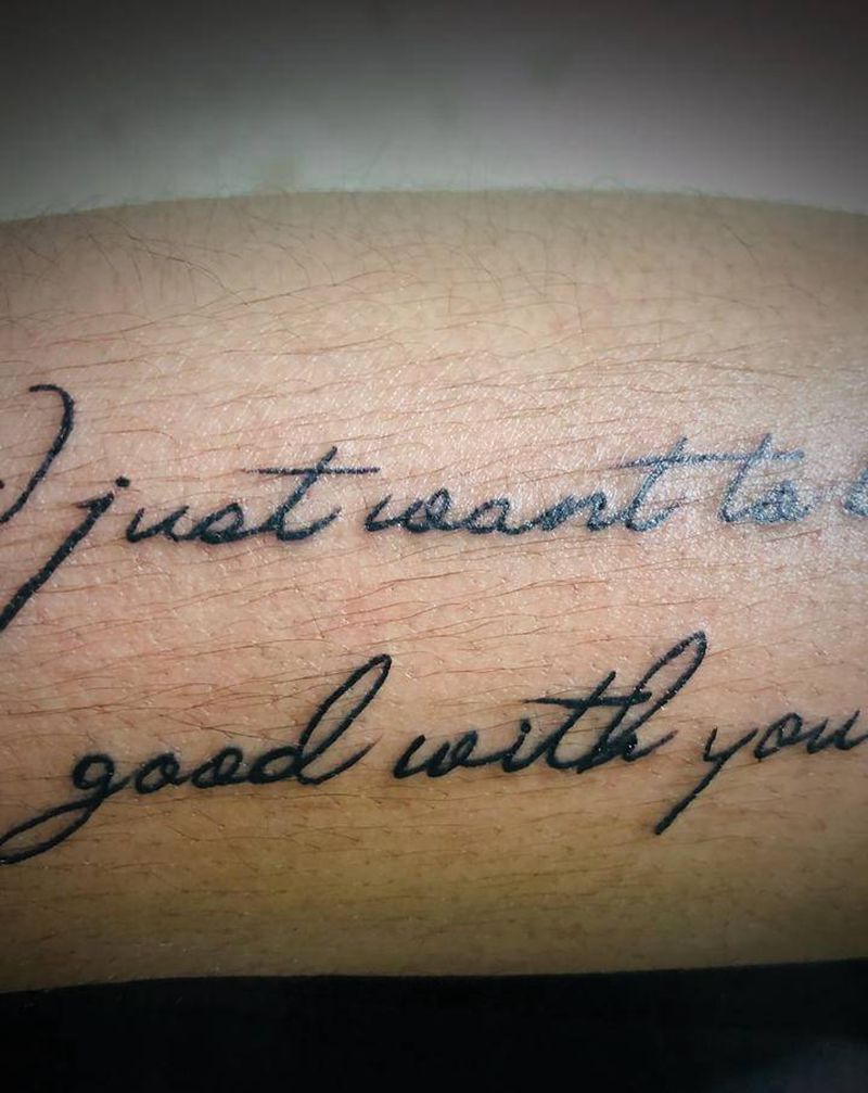 英文字母纹身图片_手臂新传统纹身图案