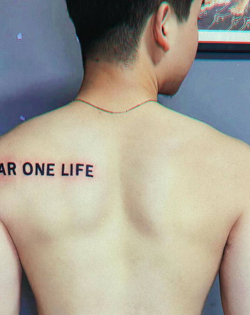 字体纹身图片_英文纹身图案