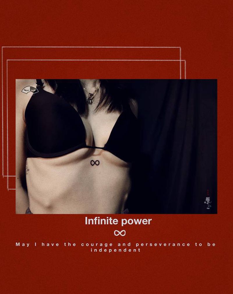 【女博士的纹身】纹身图片_几何纹身图案