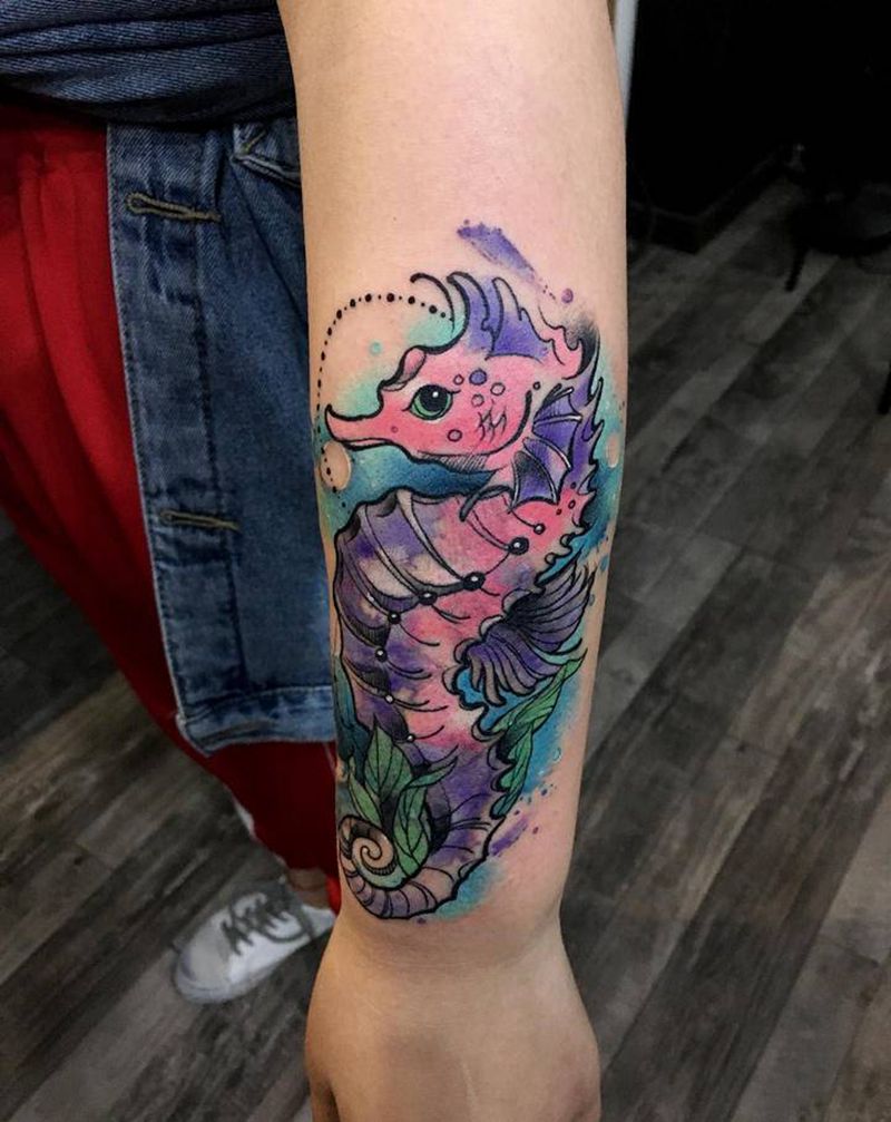 @纹身图片_手臂腿部New School新传统纹身图案