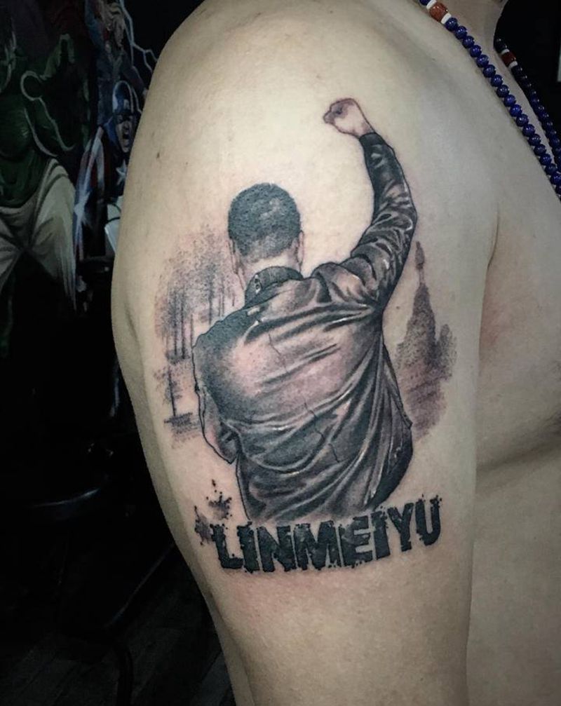 @纹身图片_手臂腿部New School新传统纹身图案