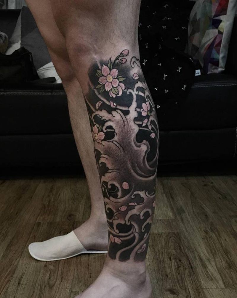 &纹身图片_手臂腿部新传统欧美写实纹身图案