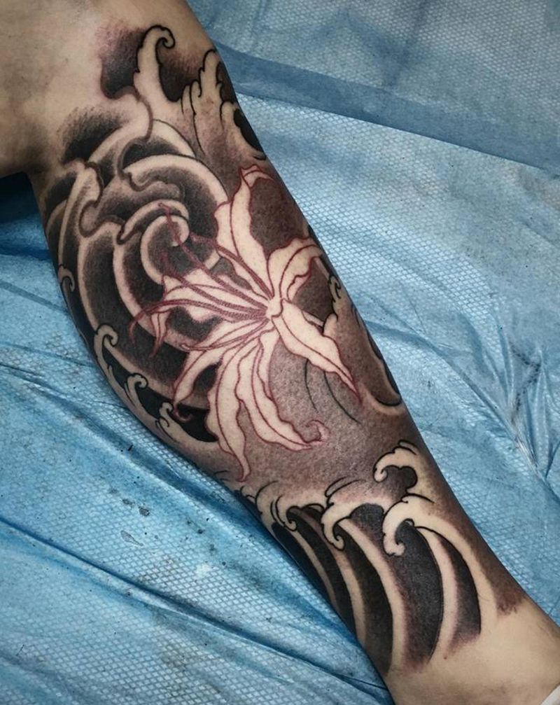 &纹身图片_手臂腿部新传统欧美写实纹身图案