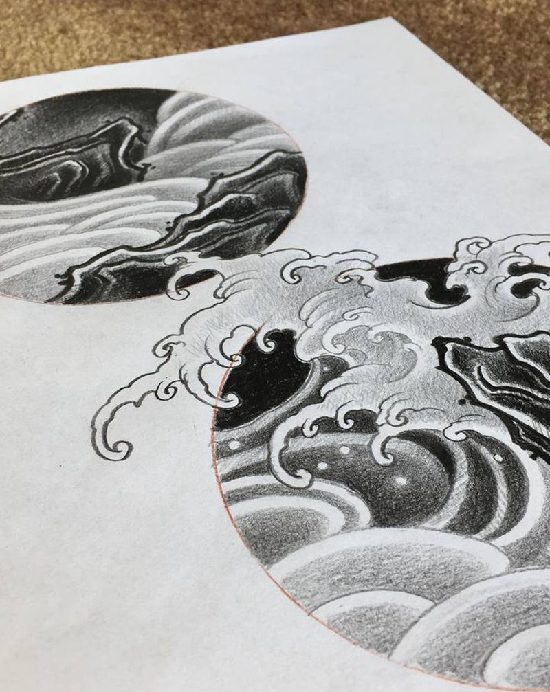 &纹身图片_手臂腿部新传统欧美写实纹身图案