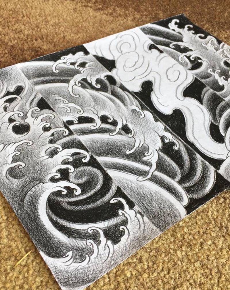 &纹身图片_手臂腿部新传统欧美写实纹身图案