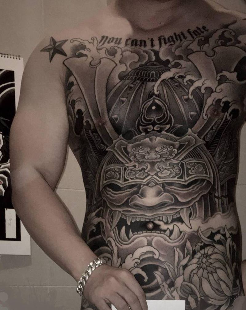 &纹身图片_手臂腿部新传统欧美写实纹身图案