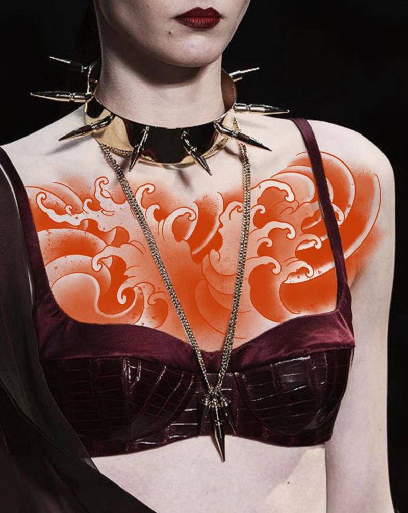 &纹身图片_手臂腿部新传统欧美写实纹身图案