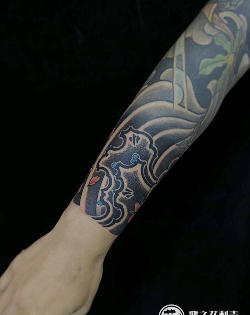 &纹身图片_手臂腿部新传统欧美写实纹身图案