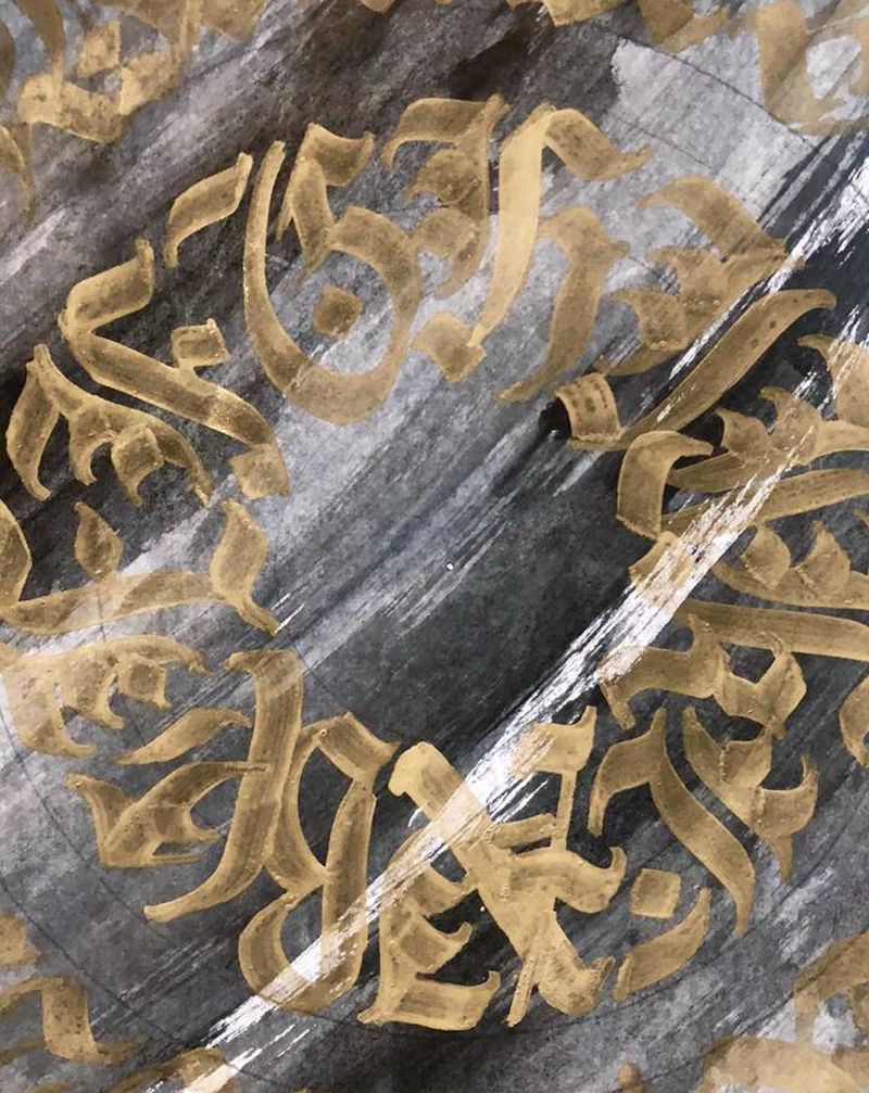 哥特艺术纹身图片_花体字字体纹身图案