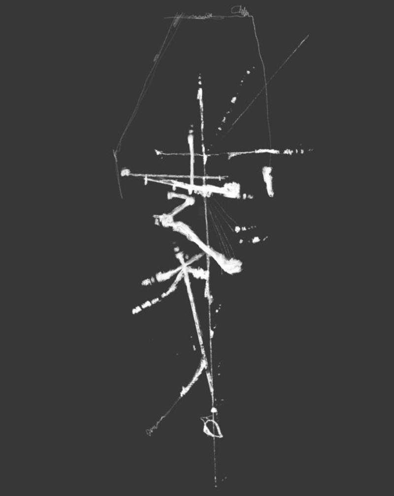 【关于病毒】感知纹身图片_水墨水彩表现主义纹身图案