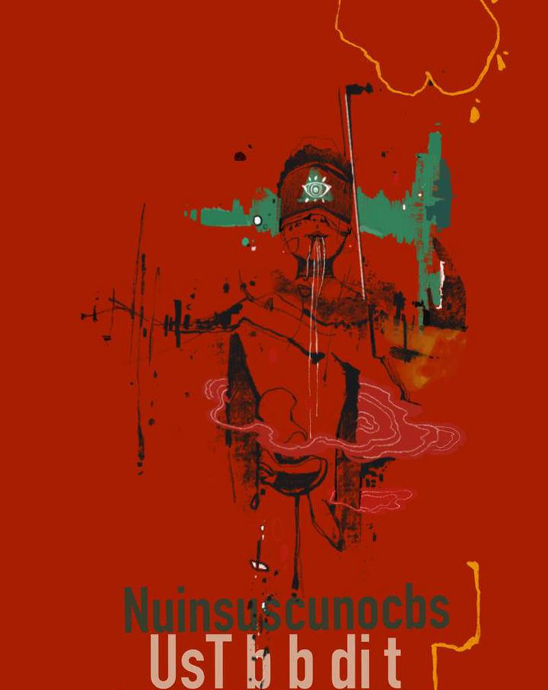 【不乖】纹身图片_背部艺术表现主义纹身图案