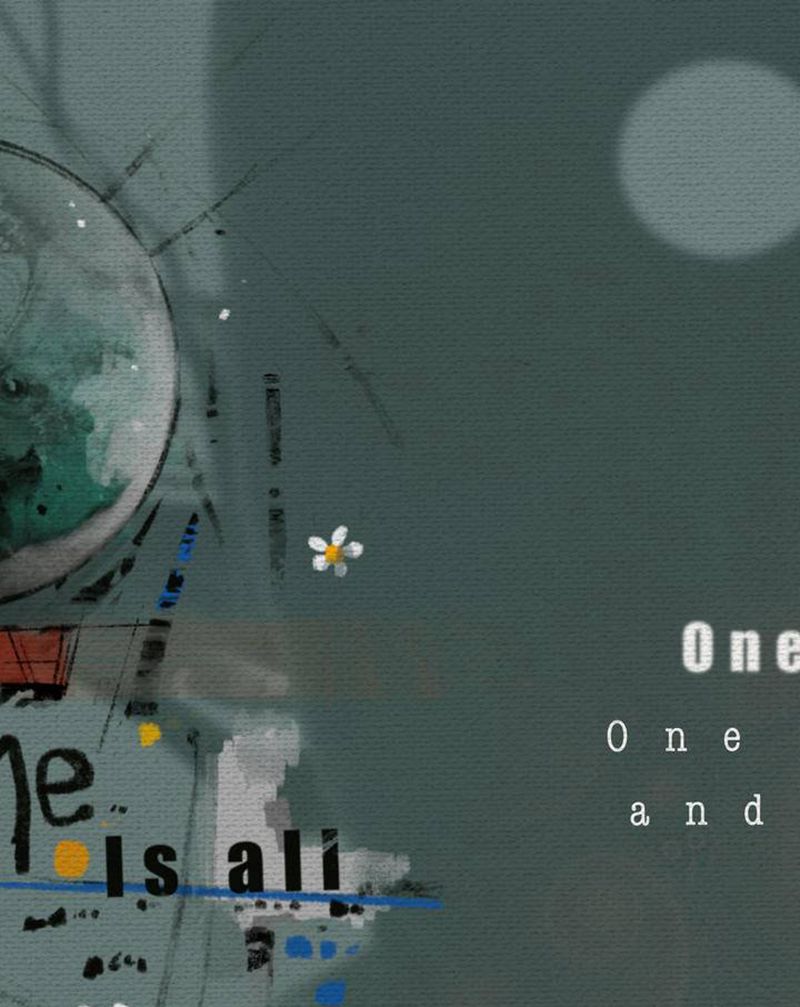 【One is all】纹身图片_手臂表现主义艺术纹身图案