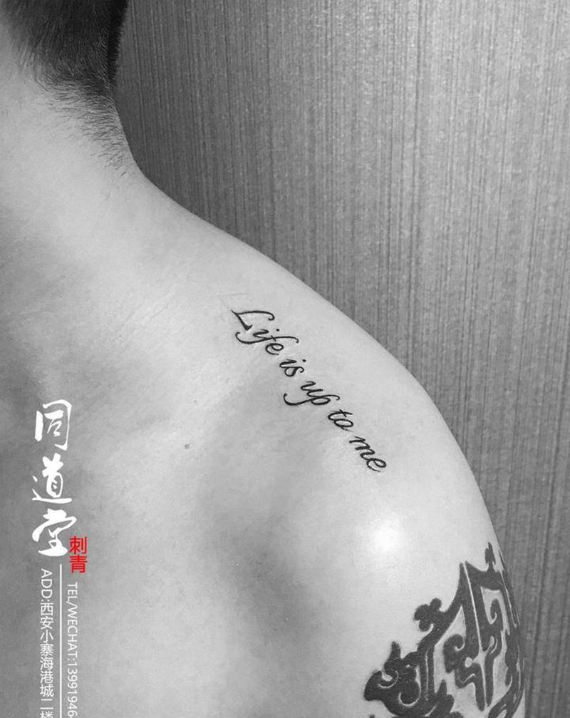 字母纹身纹身图片_字母纹身图案