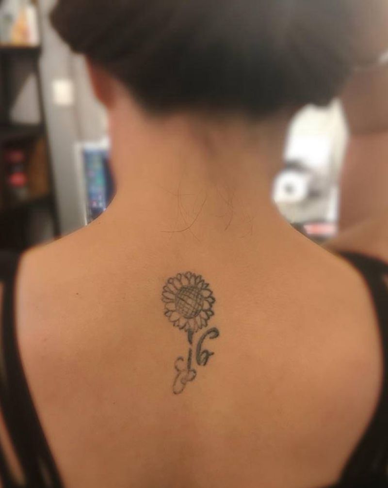 水墨//老图遮盖纹身图片_背部水墨纹身图案