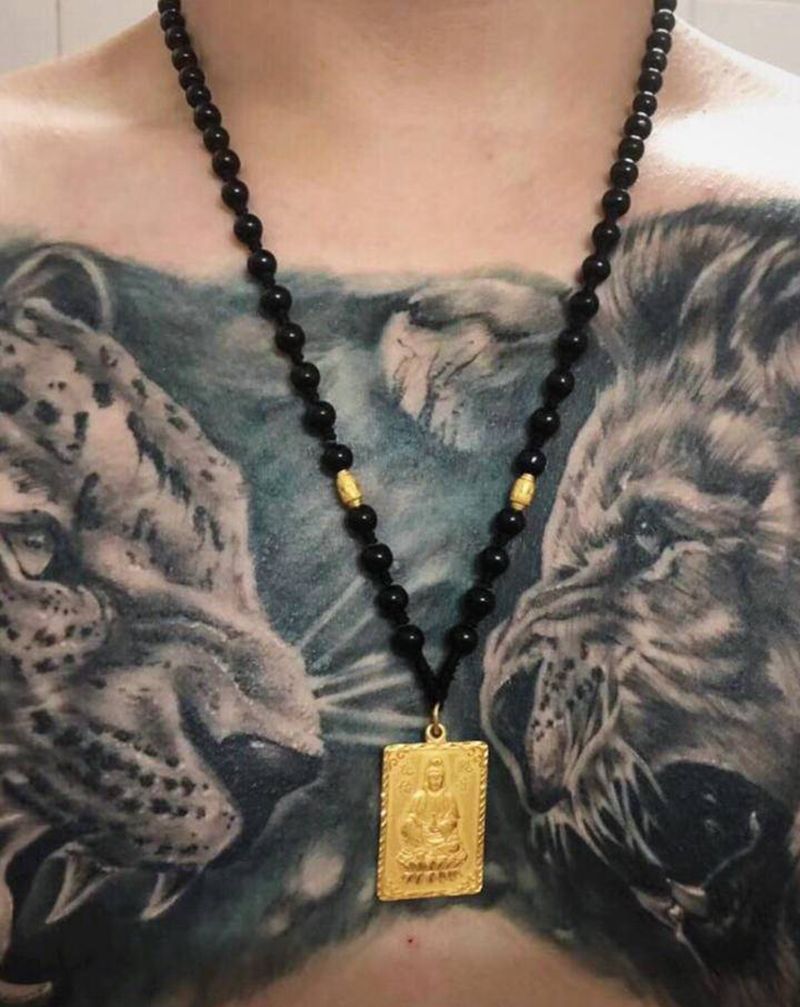 写实花胸//恢复后纹身图片_胸部欧美写实纹身图案