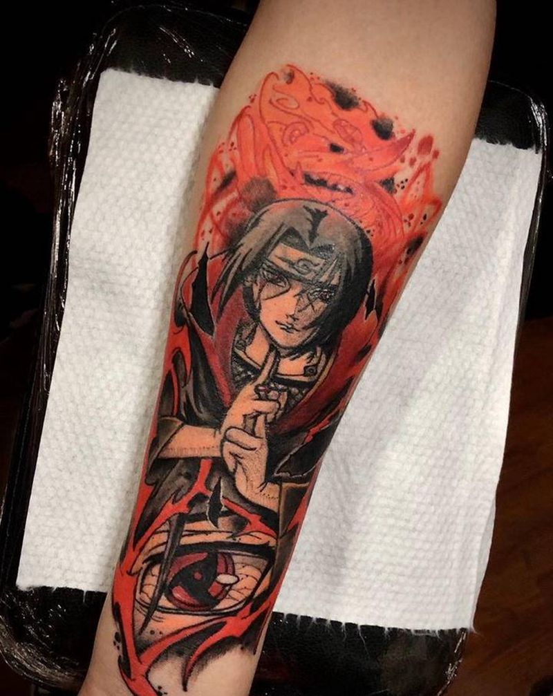 店内师傅小图作品纹身图片_Old School纹身图案