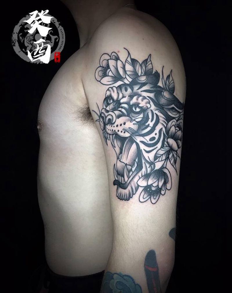 old school（未完）纹身图片_手臂Old School纹身图案