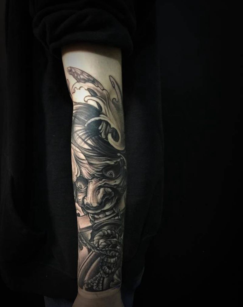 般若纹身图片_手臂纹身图案