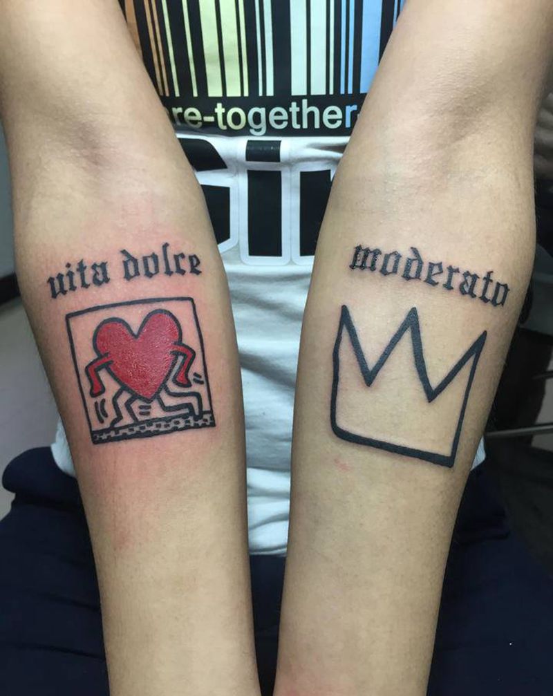 走心纹身图片_手臂纹身图案