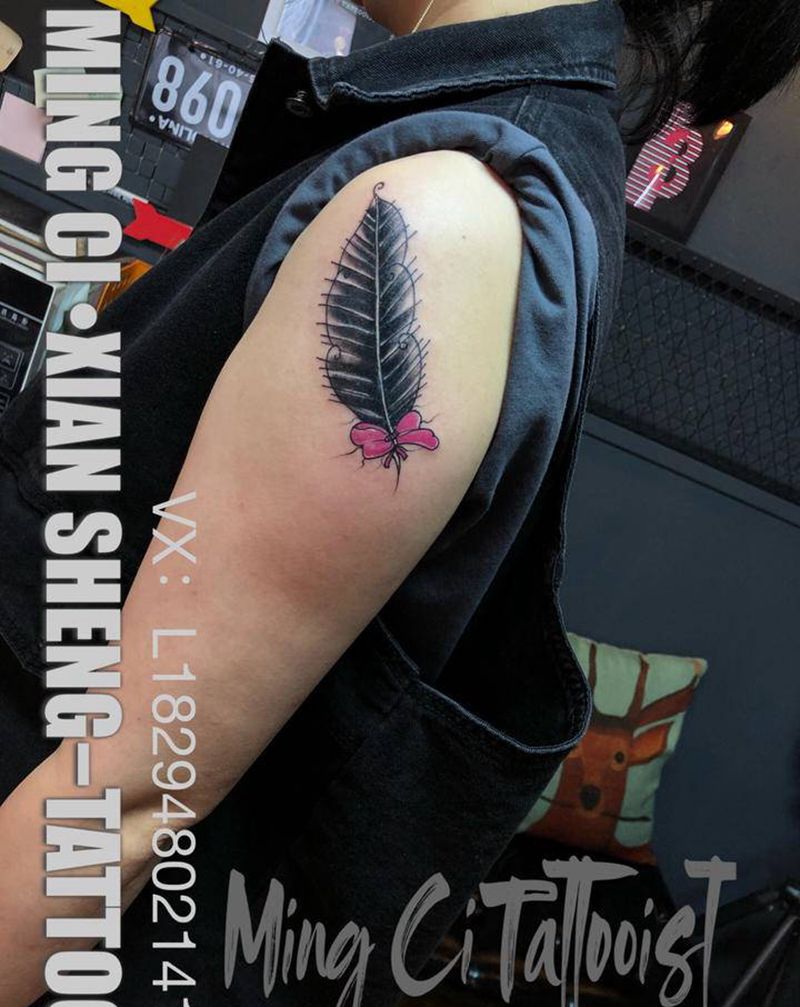 小遮盖，遮盖中万能纹身图片_肩部新传统纹身图案