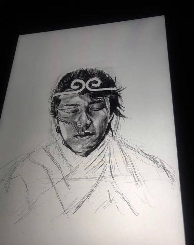 肖像纹身图片_欧美写实纹身图案