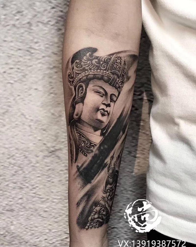 遮盖纹身图片_新传统纹身图案