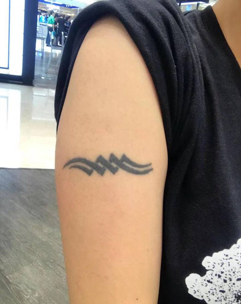 遮盖纹身图片_New School纹身图案