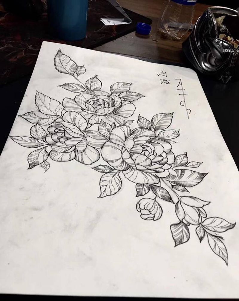 原创纹身图片_New School纹身图案