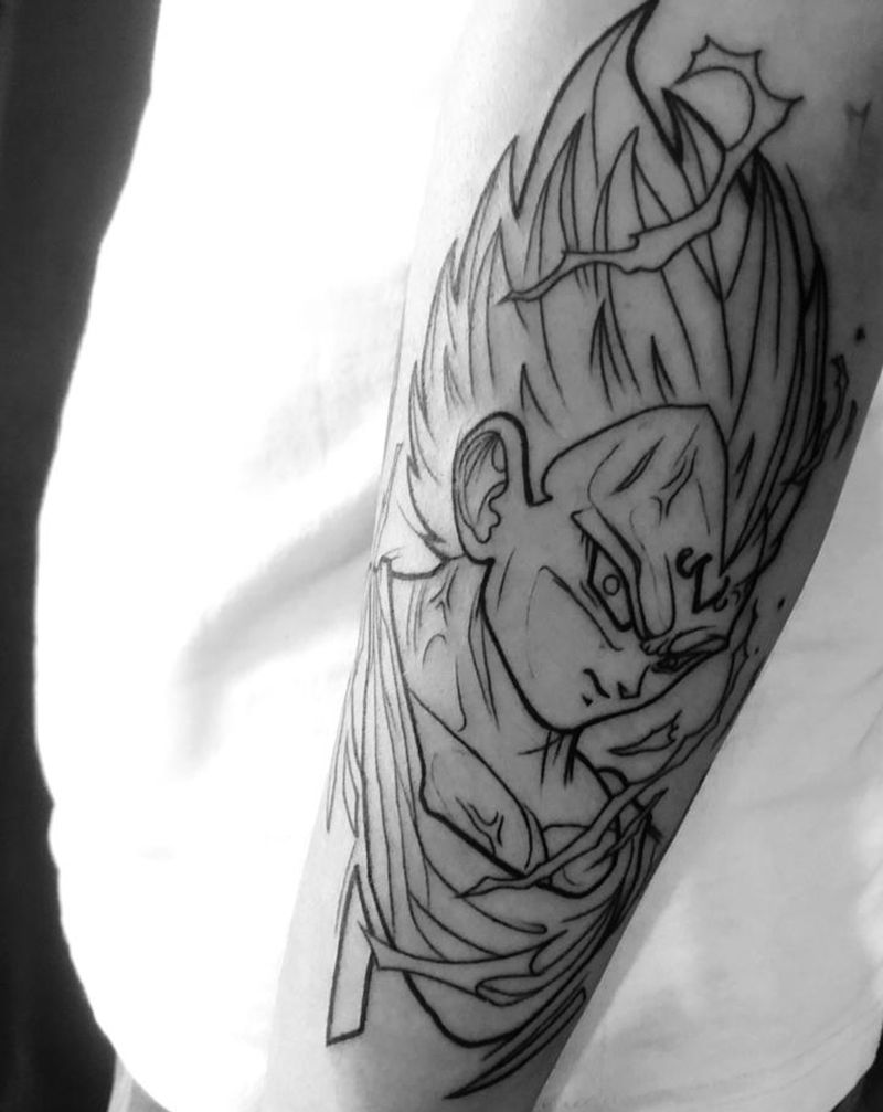 贝吉塔纹身图片_手臂几何New School纹身图案