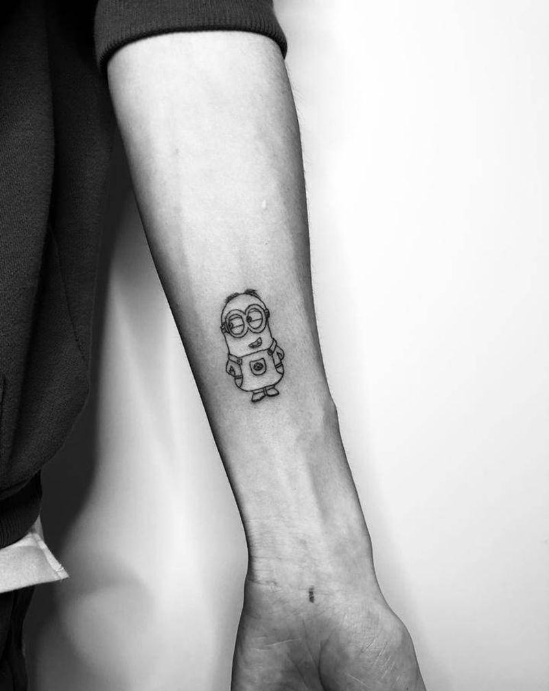 徒弟今日纹身图片_手臂纹身图案