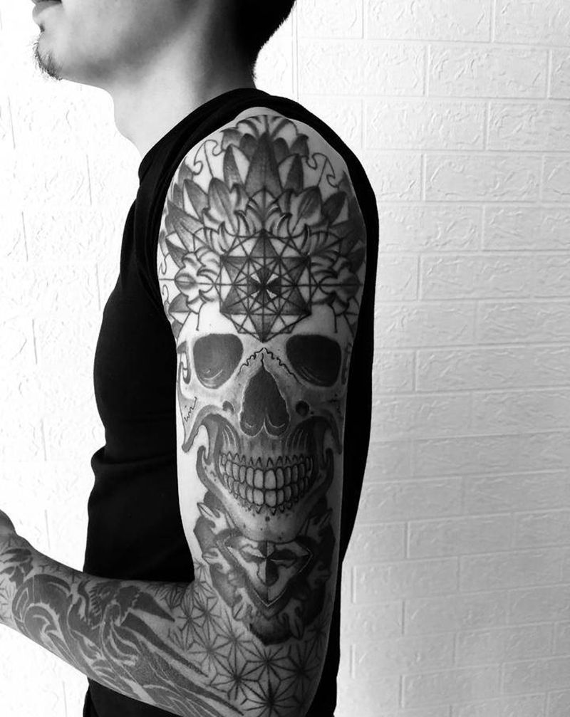 今日纹身图片_手臂纹身图案