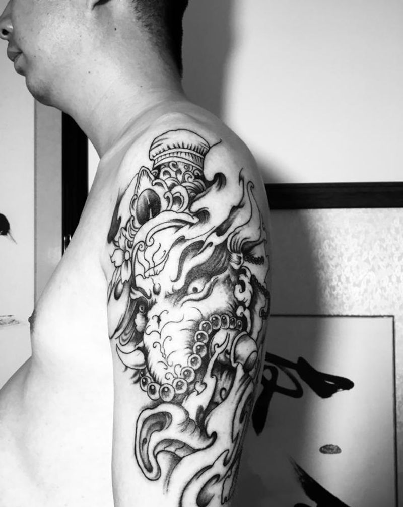 近期纹身图片_手臂纹身图案