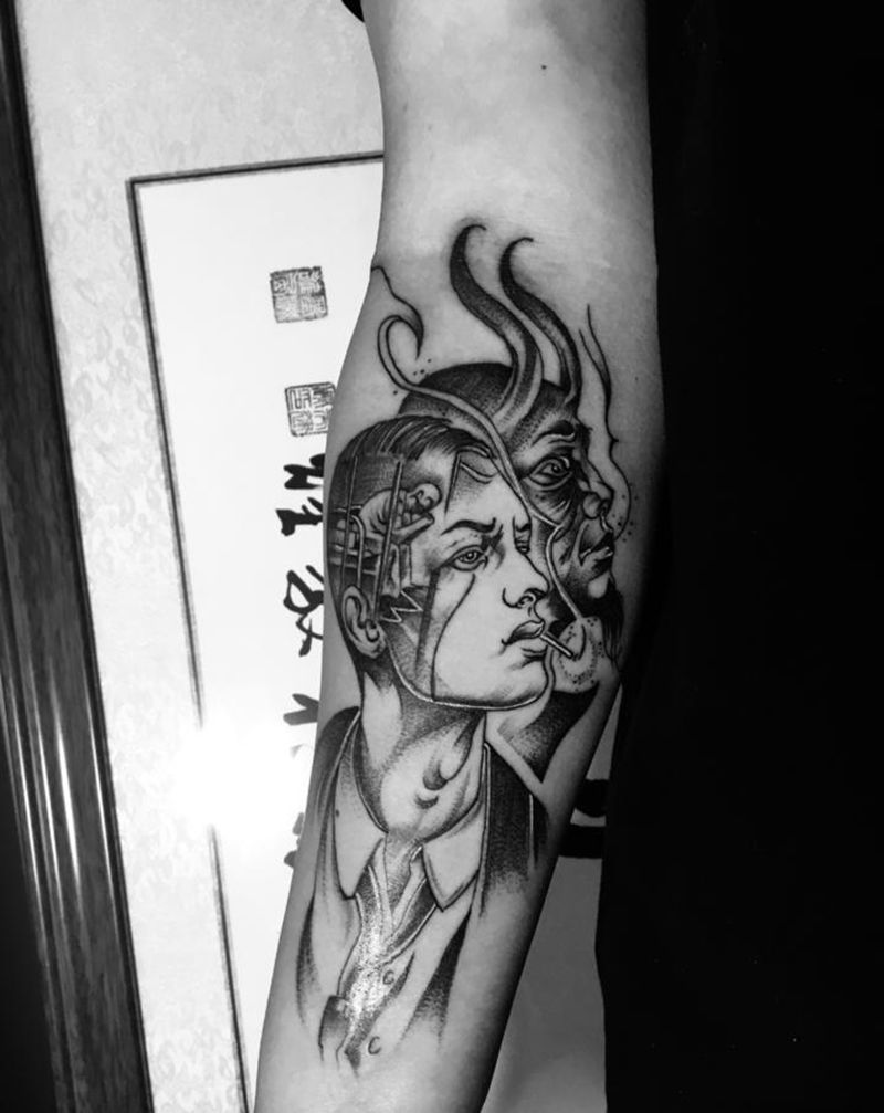 今日纹身图片_手臂纹身图案