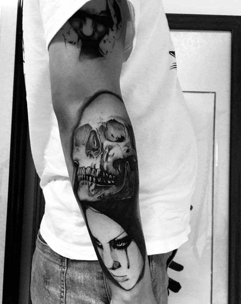 今日纹身图片_手臂纹身图案