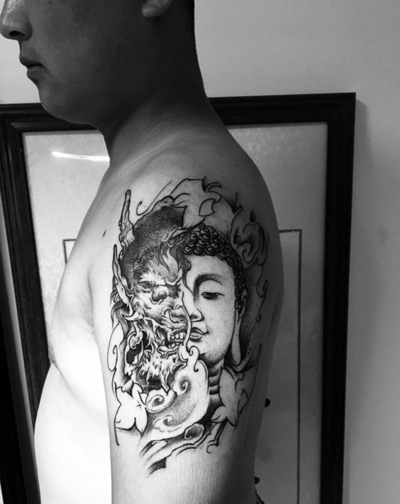 今日纹身图片_手臂纹身图案