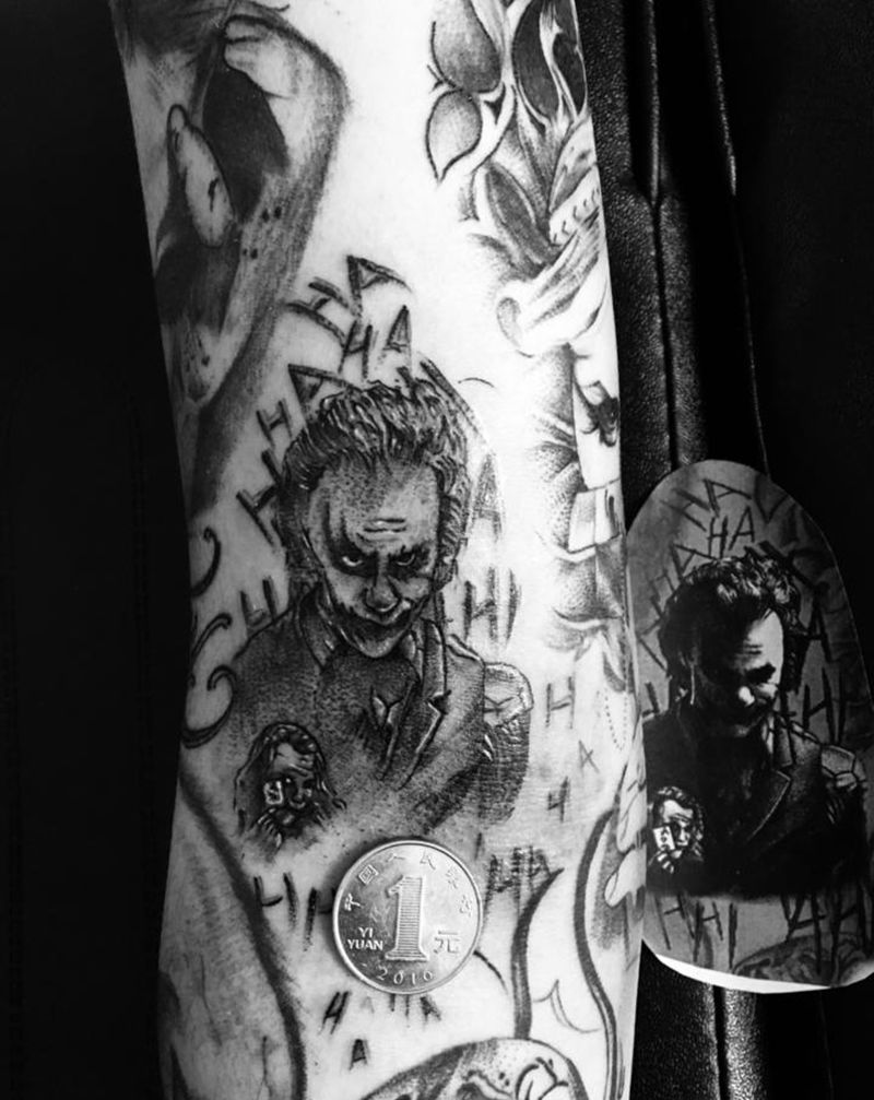 近日纹身图片_手臂纹身图案