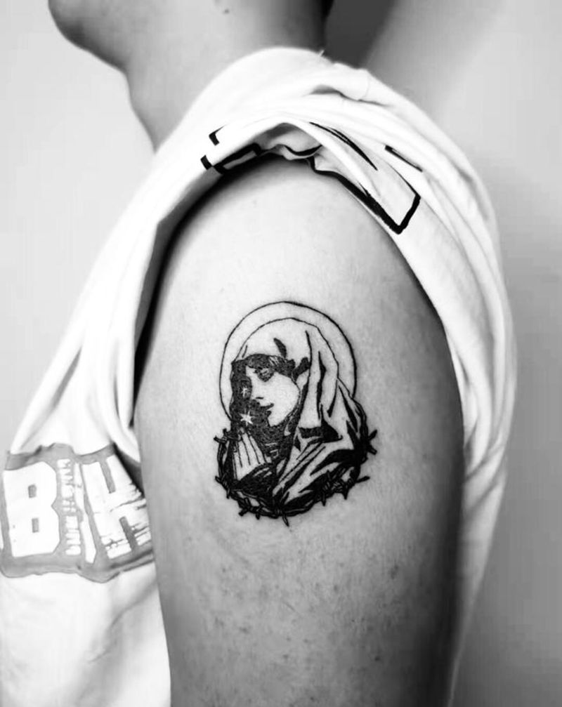 徒弟新作纹身图片_手臂纹身图案