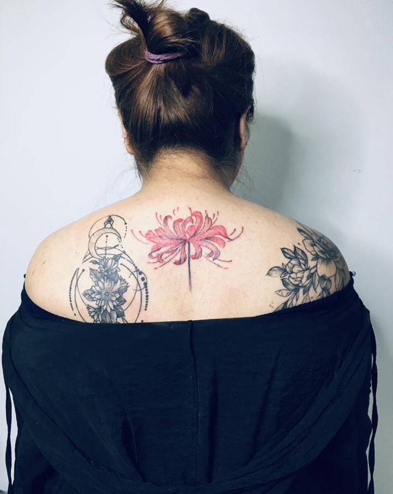 今日纹身图片_背部纹身图案